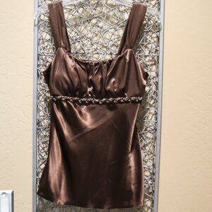 Ally B. braided chain babydoll padded bra top